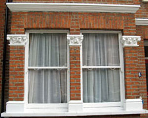Typical bay window